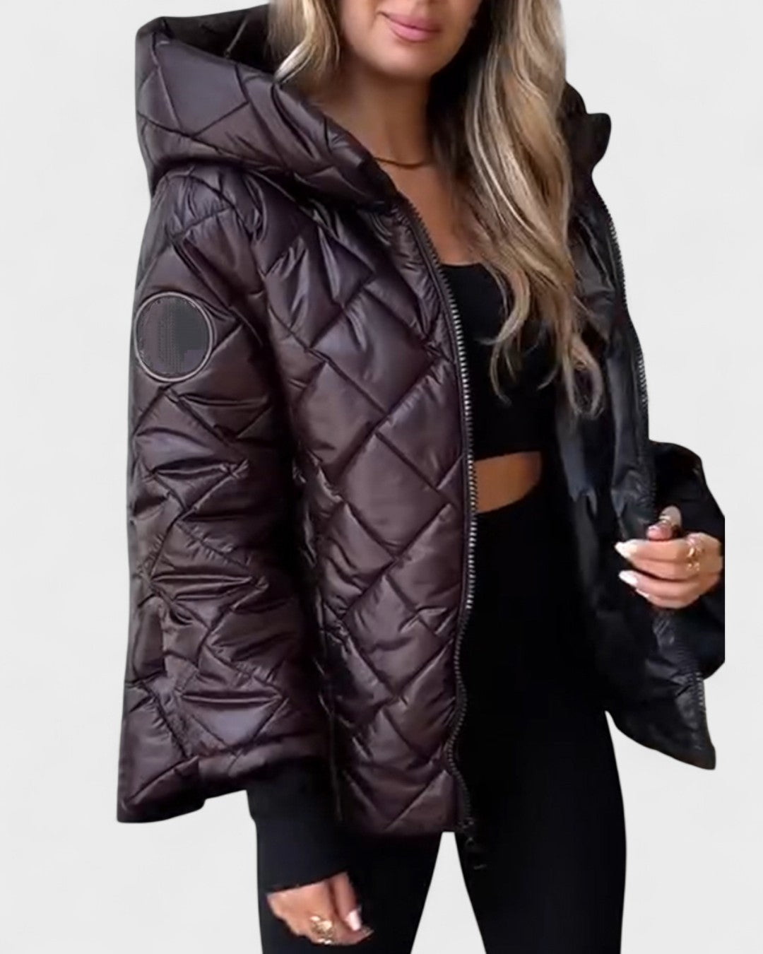 Ema™ | Stylová bunda s kapucí