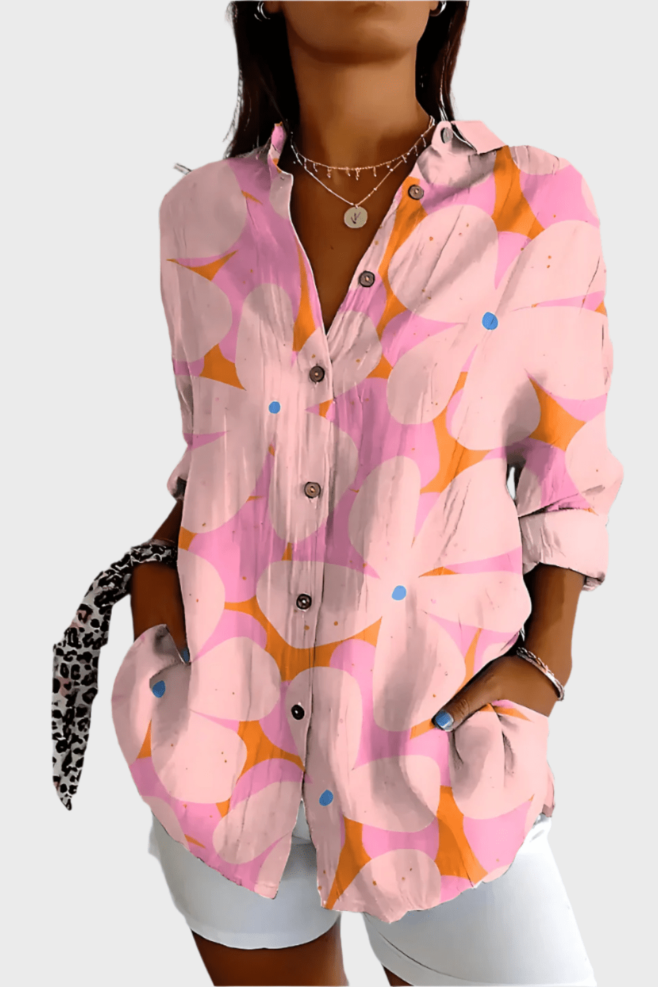 Camila™ | Lehká květinová halenka