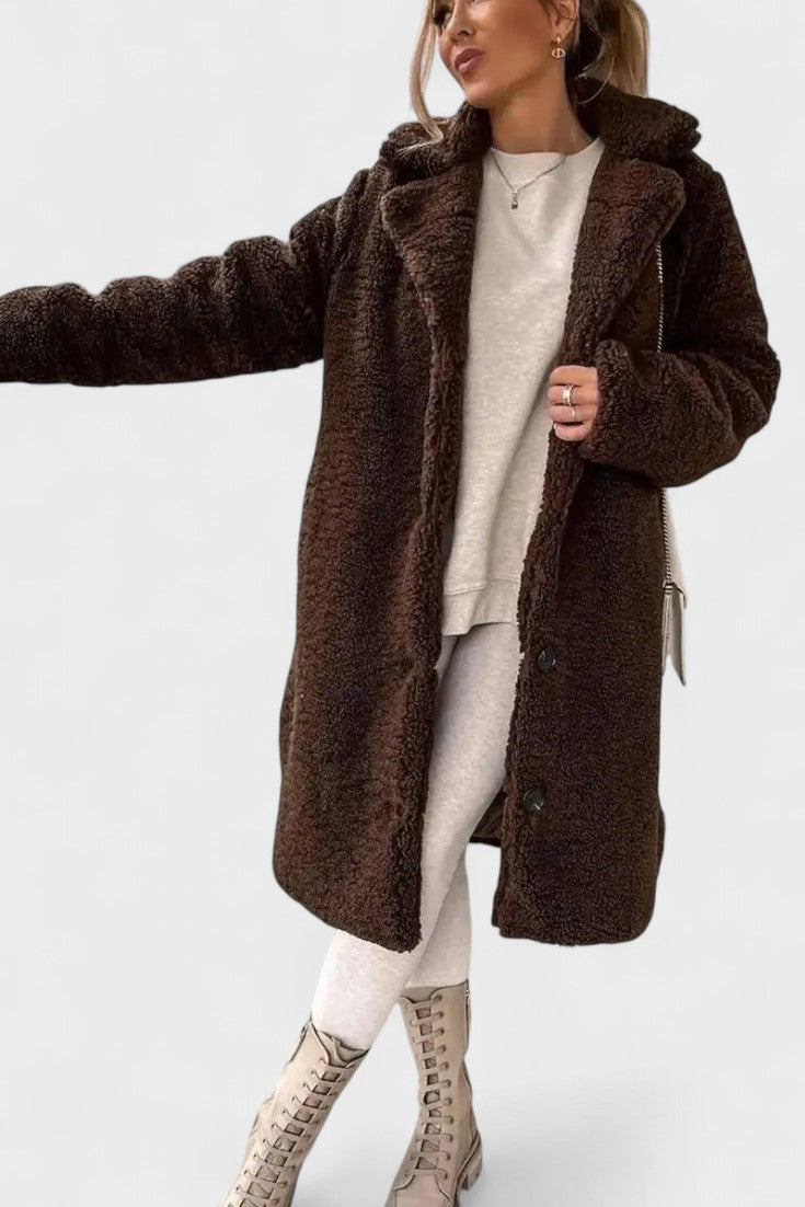 Eliana™ | Elegantní teddy kabát