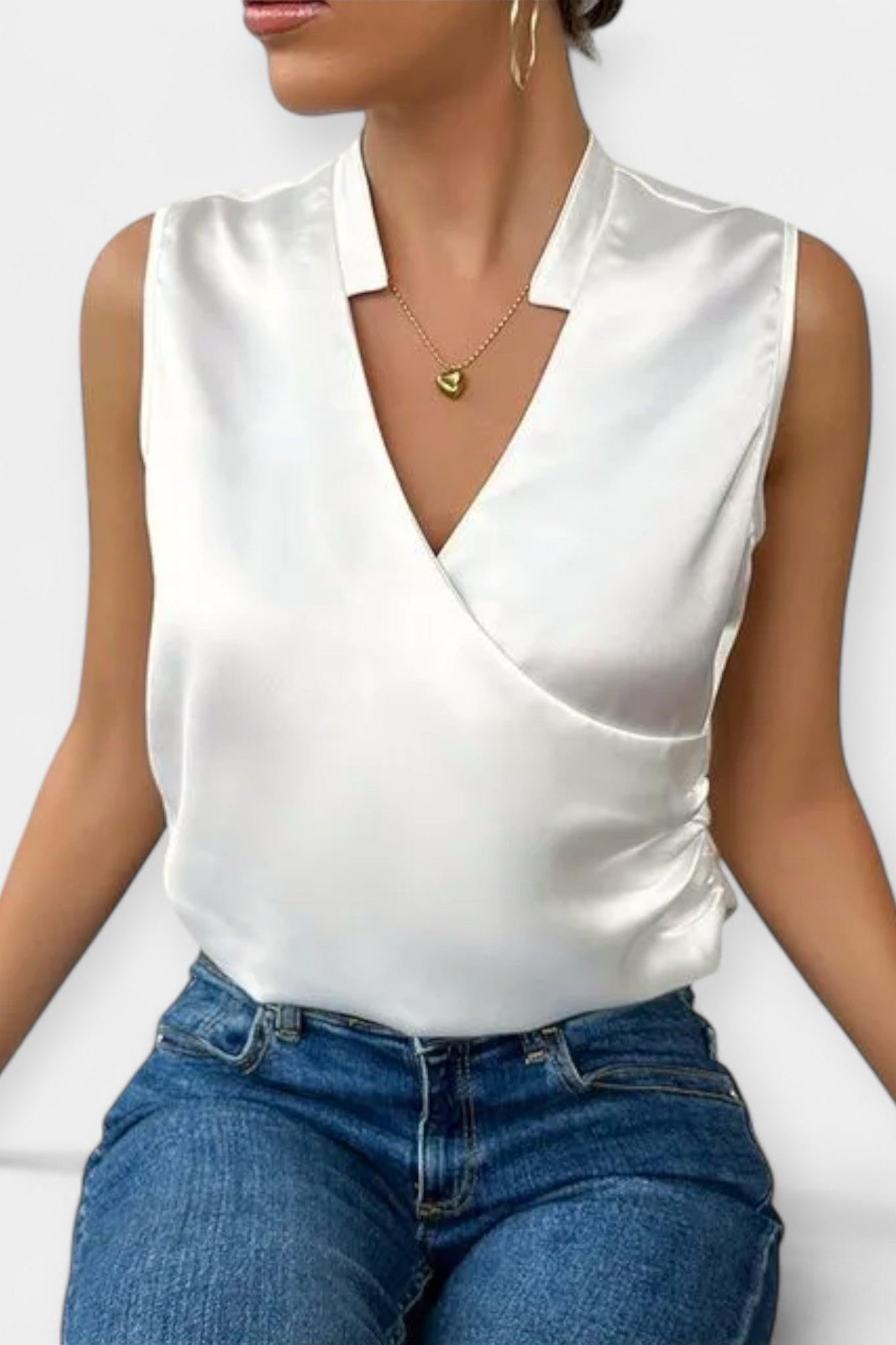 Alina™ | Elegantní top bez rukávů