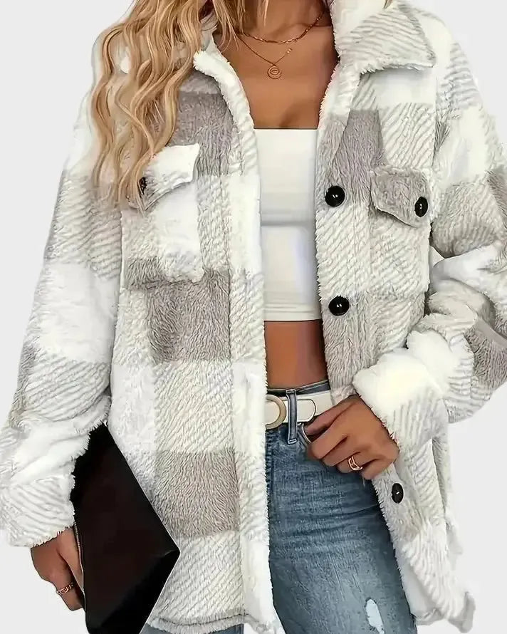 Martina - Stylová fleecová bunda