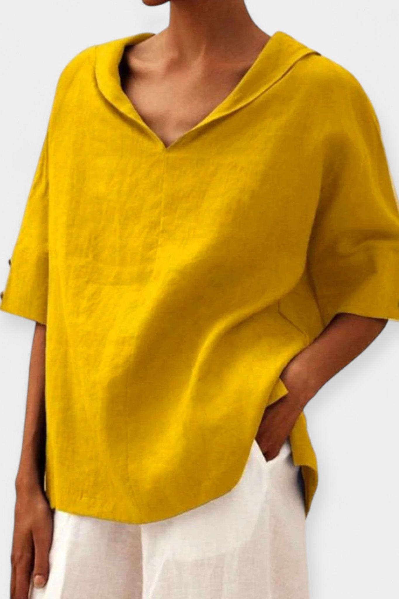 Měkká lněná košile