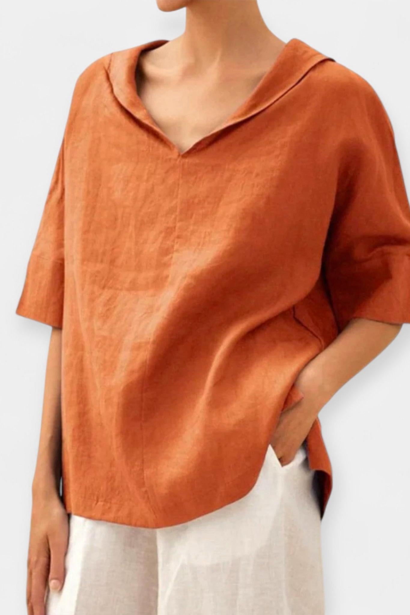 Měkká lněná košile