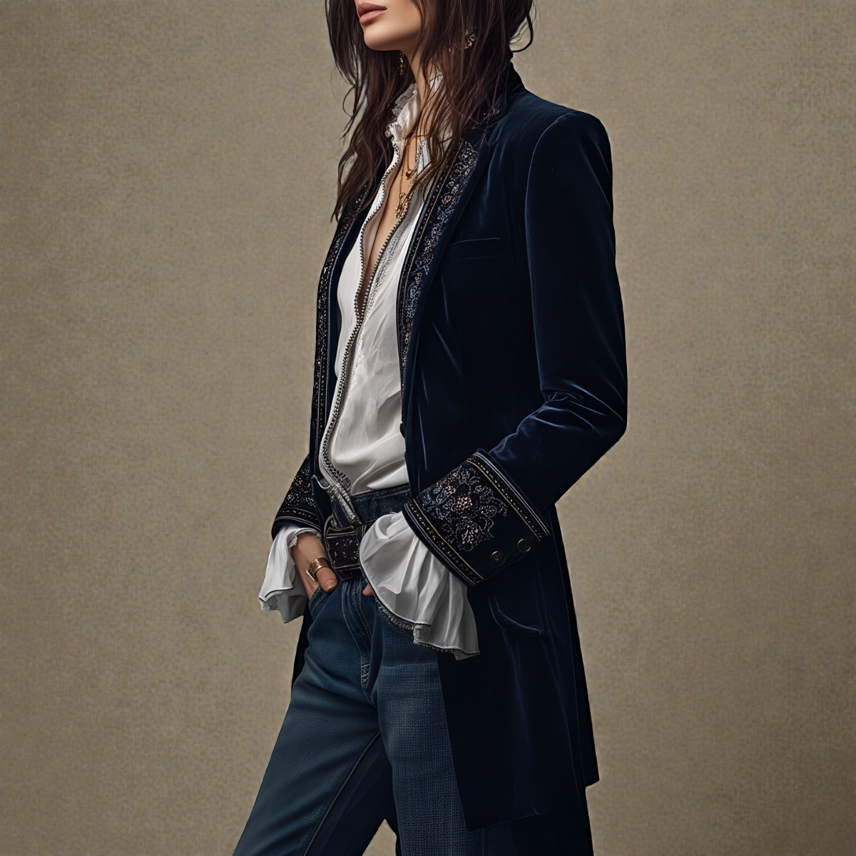 Nataša™ | Dámská Bunda Ve Vintage Stylu