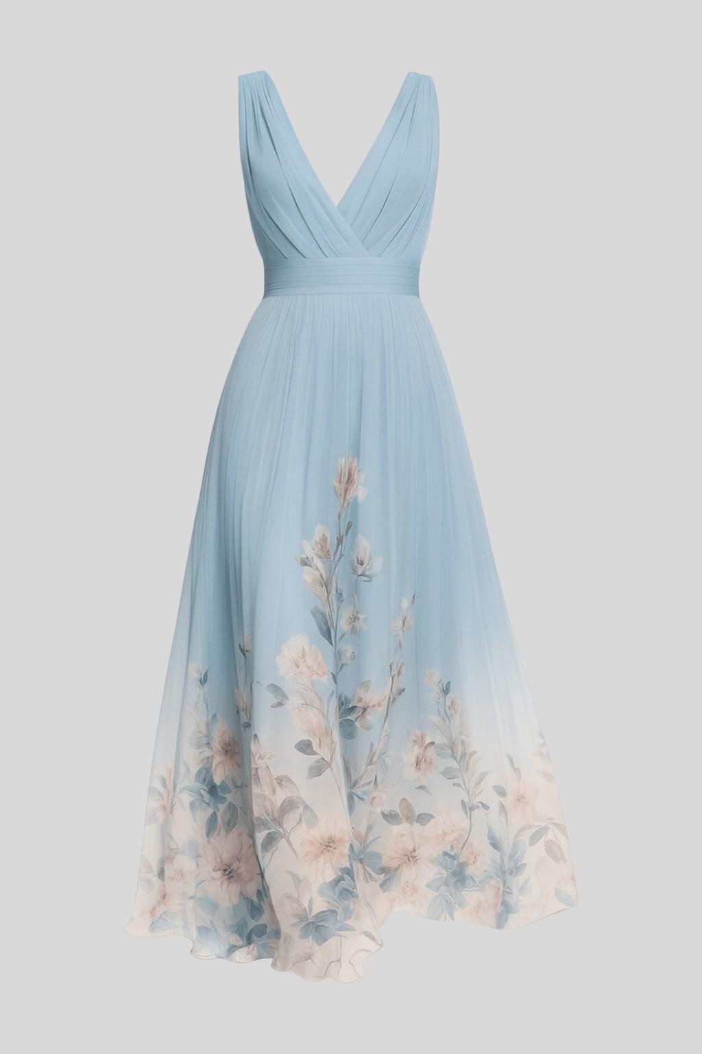 Sauline™ Maxi šaty