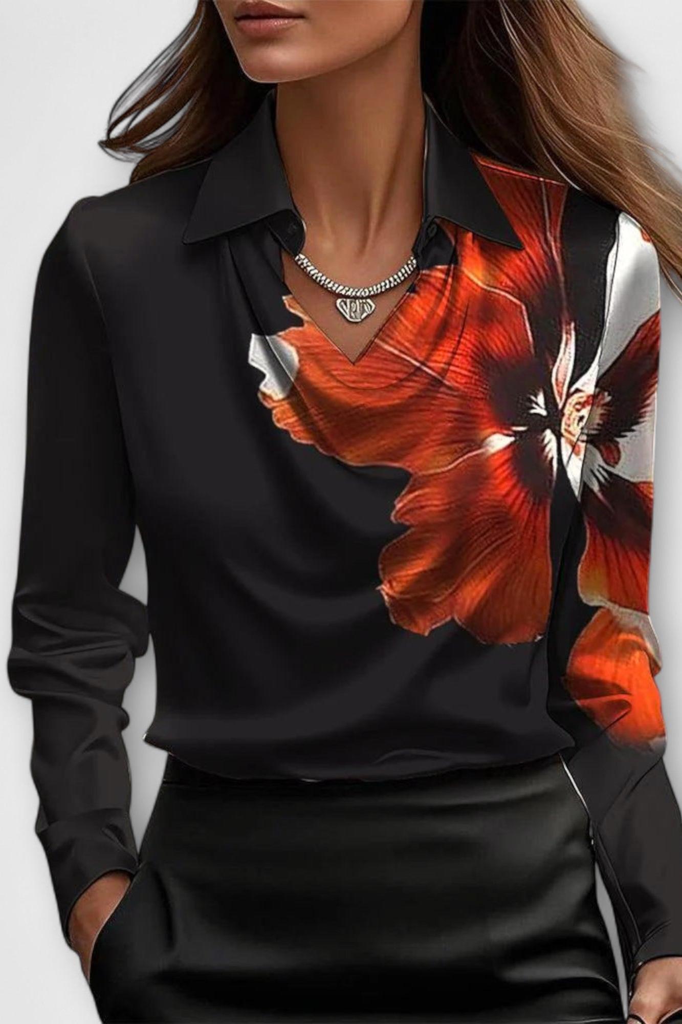 Sofia - Lesklá blůza