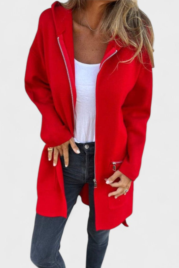 Veslina™ | Stylový Zip Svetřík