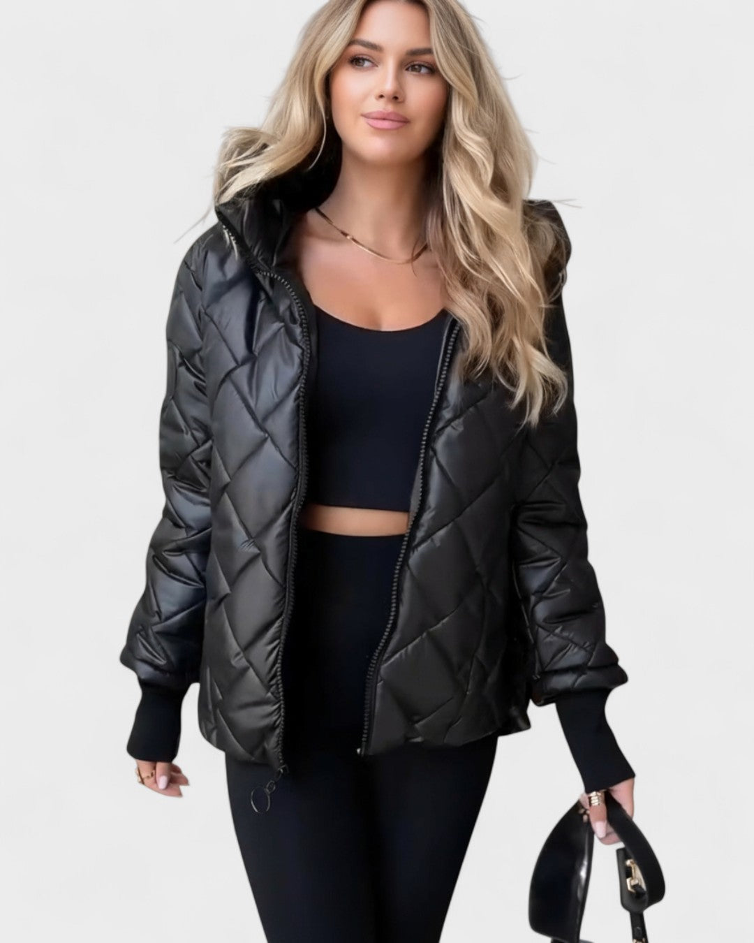 Ema™ | Stylová bunda s kapucí