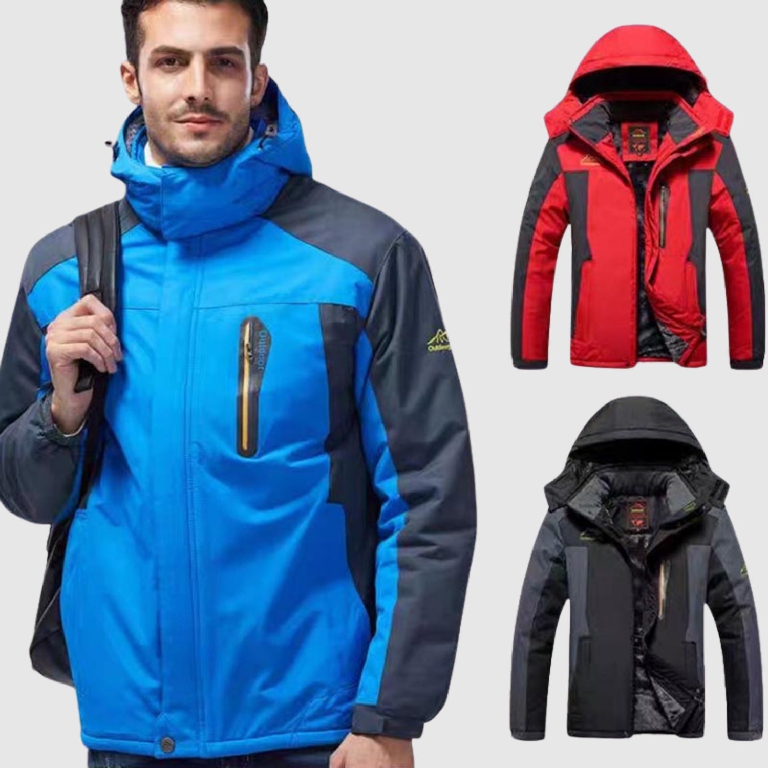 Perla – Nepromokavá zimní bunda do přírody s fleecovou podšívkou