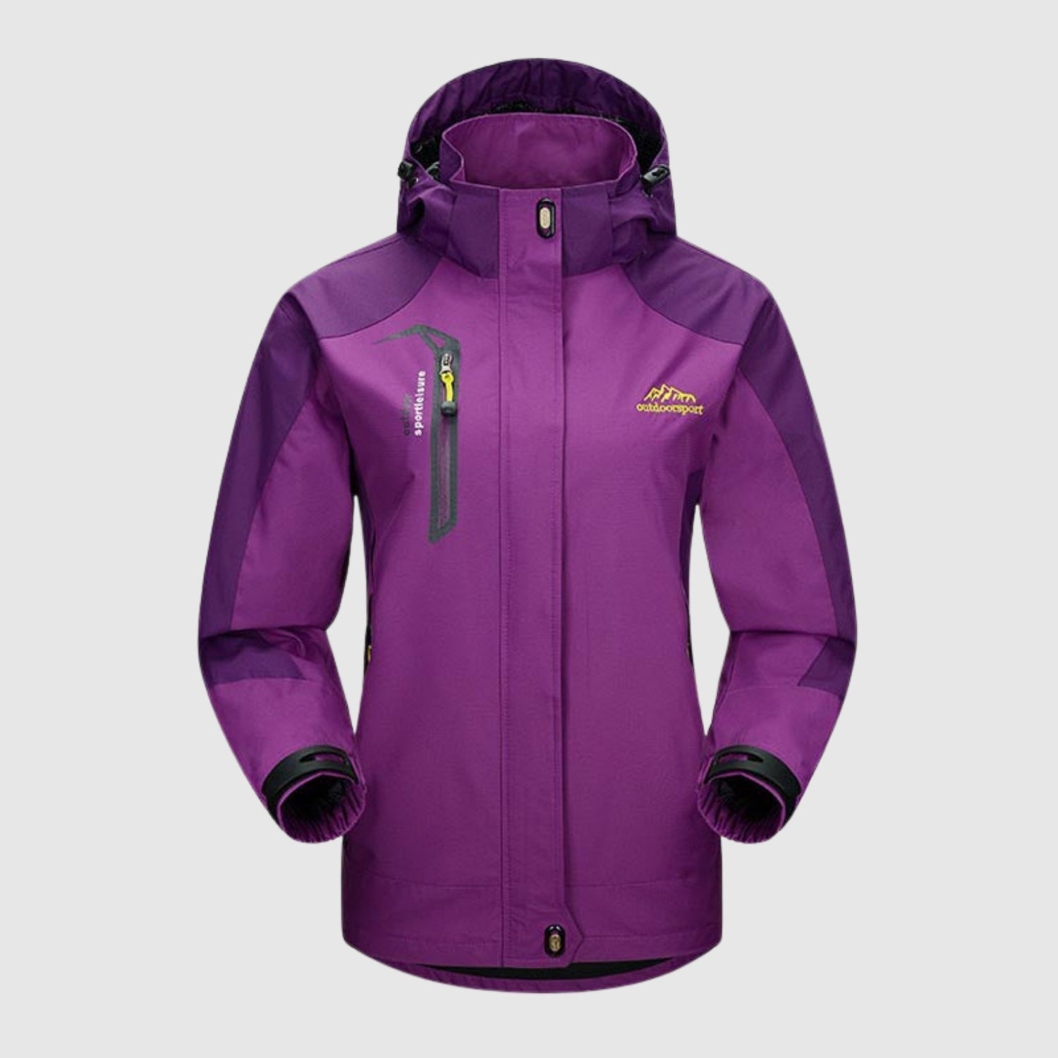 Perla – Softshellová bunda na turistiku s odnímatelnou kapucí