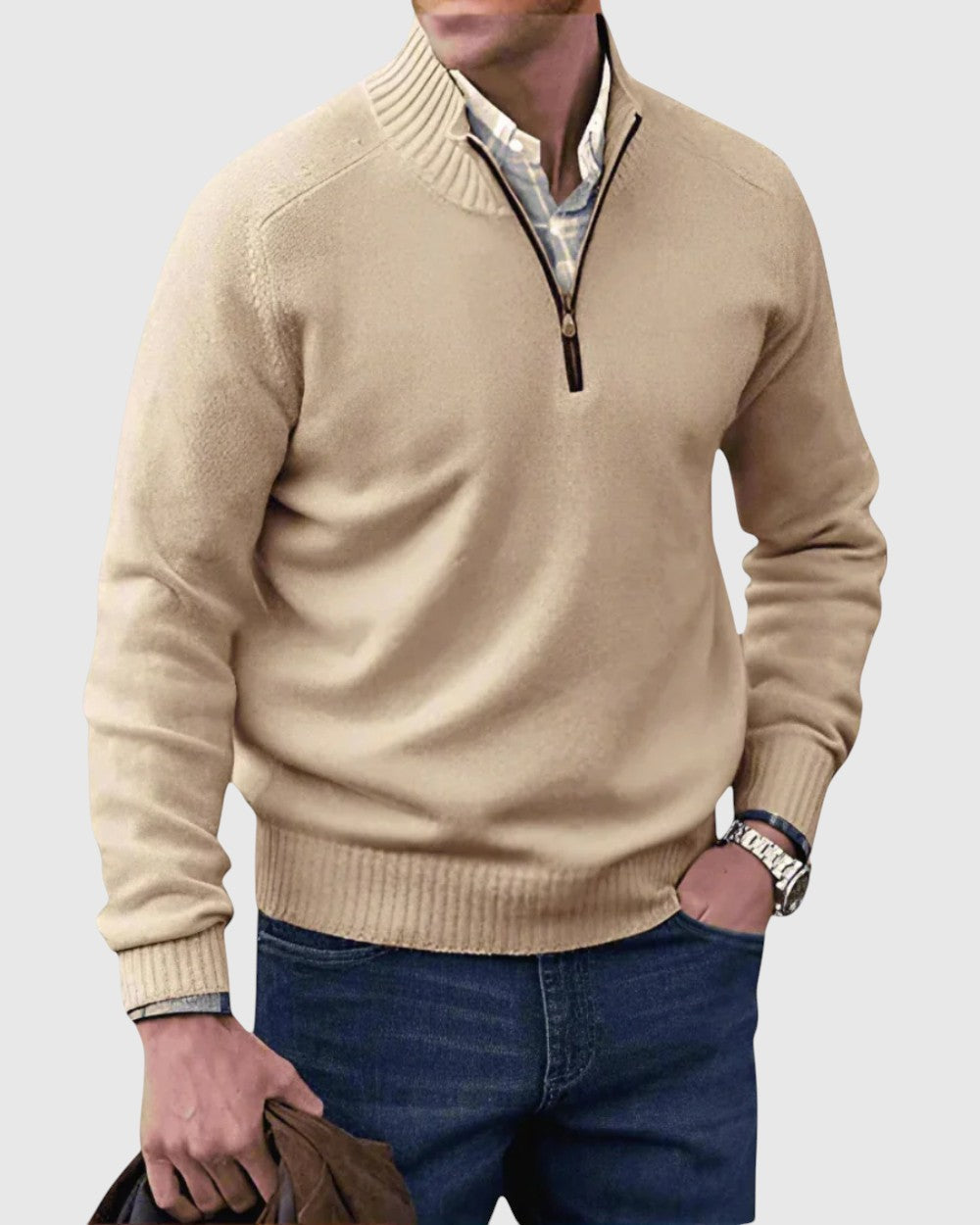 Libuše- Kardigan s zipem