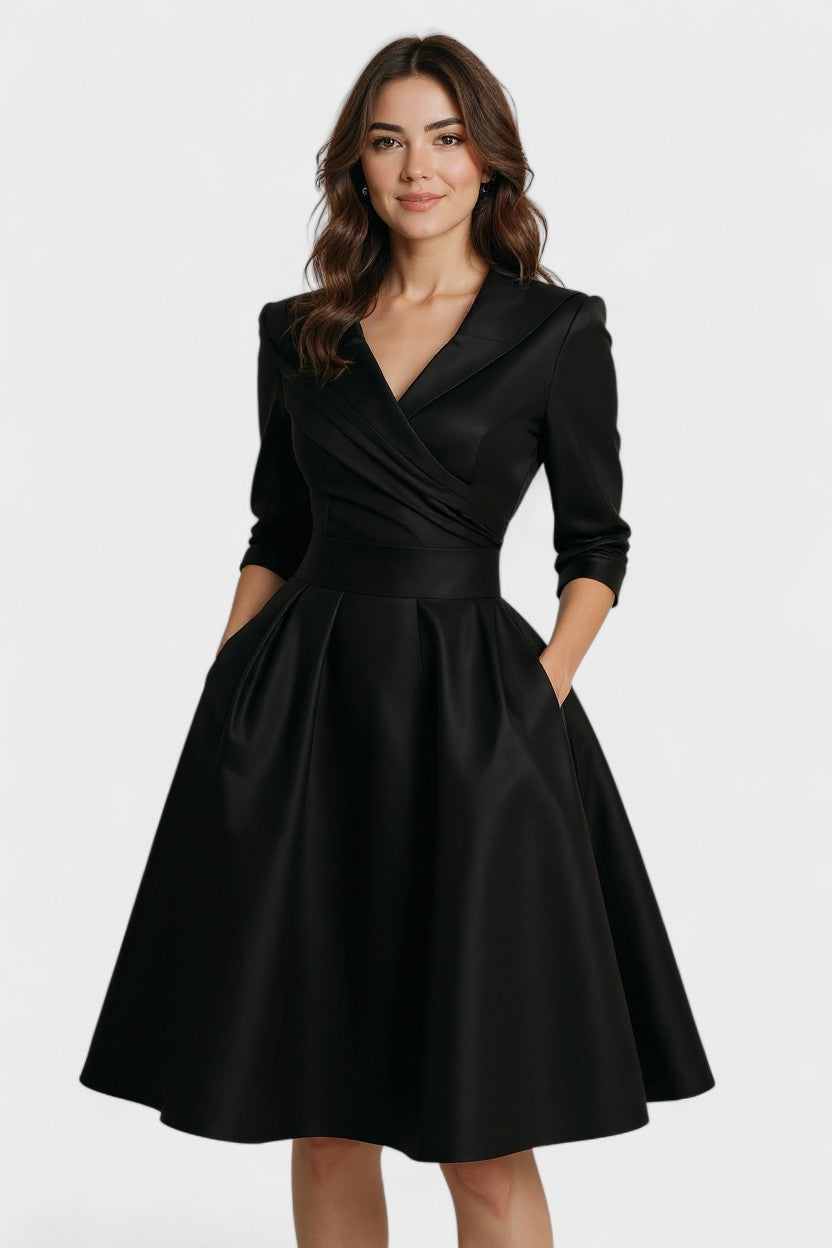 Ceryn | Saténové Midi Šaty