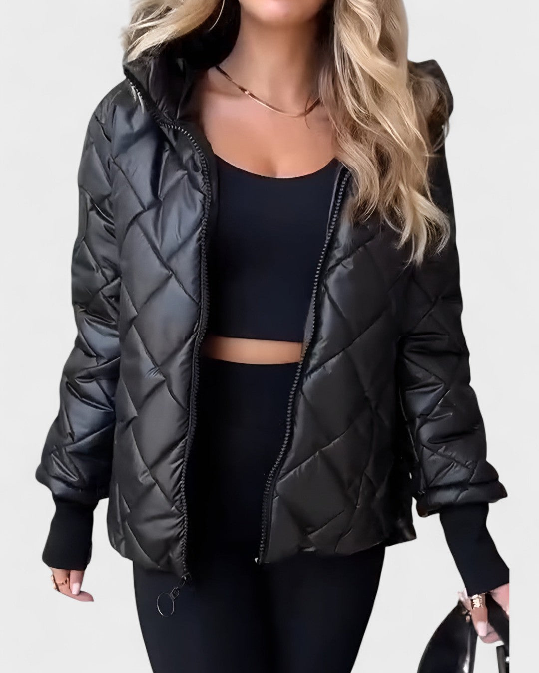 Ema™ | Stylová bunda s kapucí