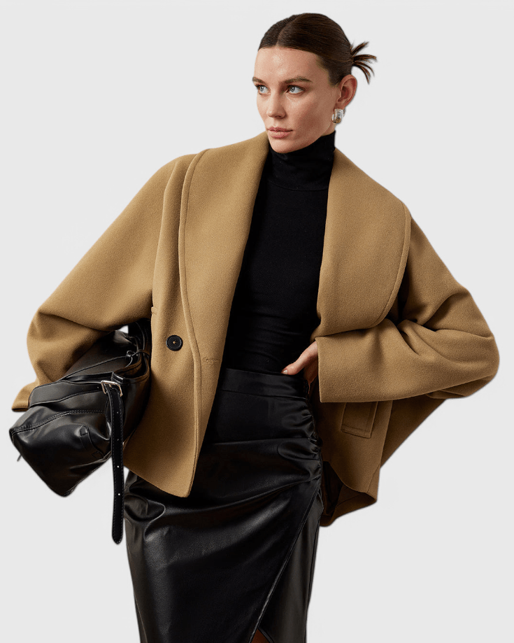 Helena - tweedový kabát