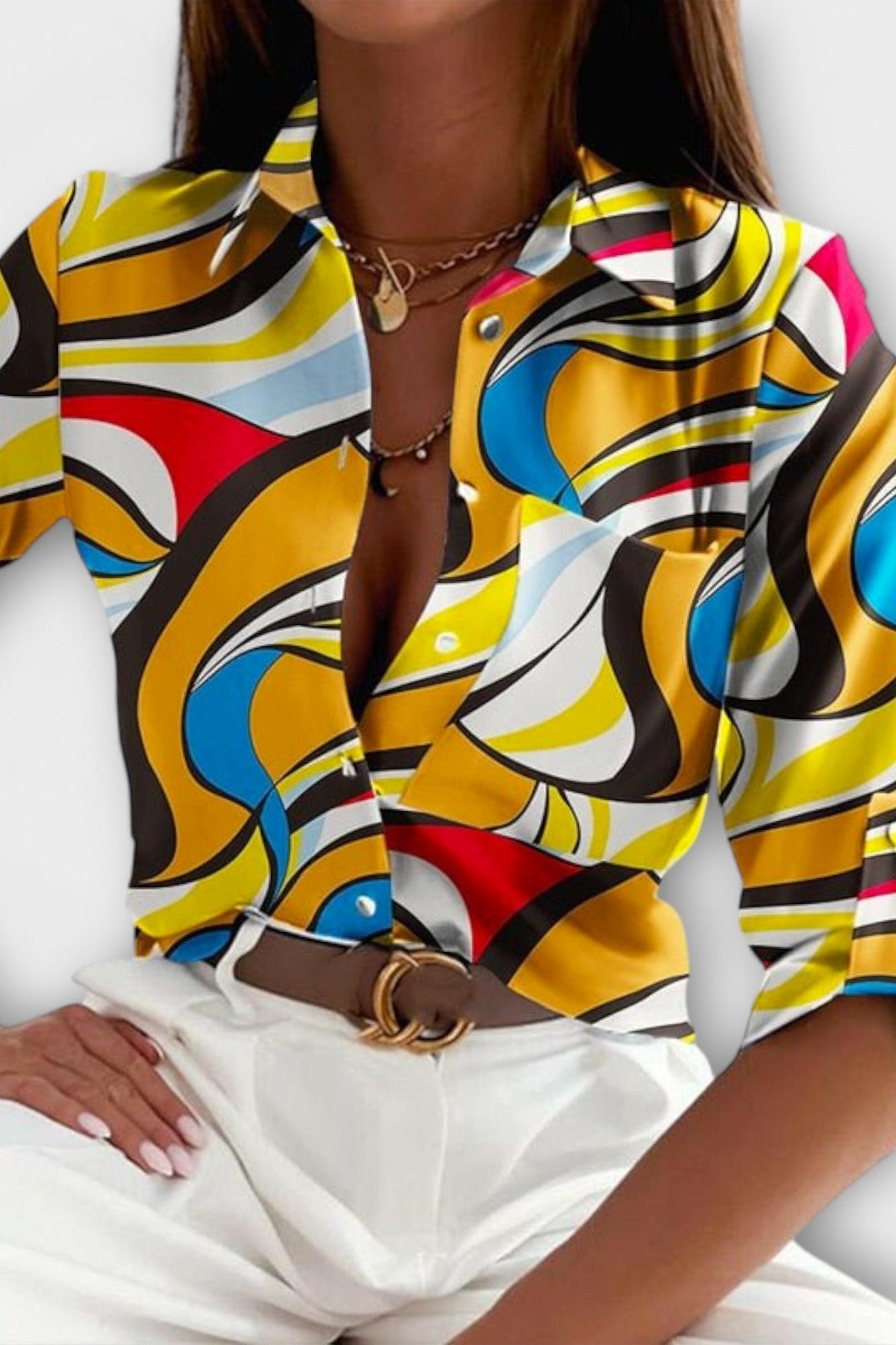 Maria - Halenka s klasickým límcem