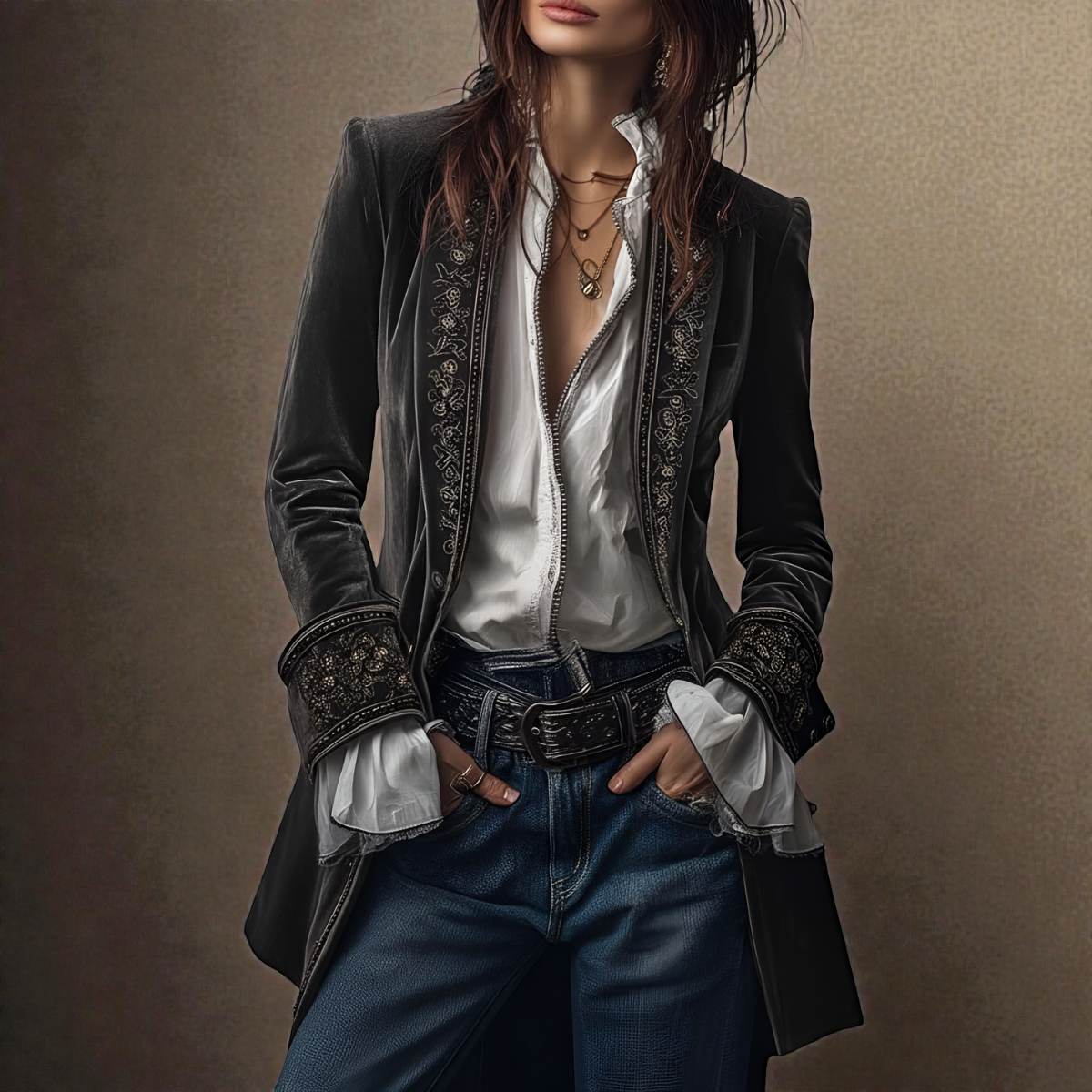 Nataša™ | Dámská Bunda Ve Vintage Stylu