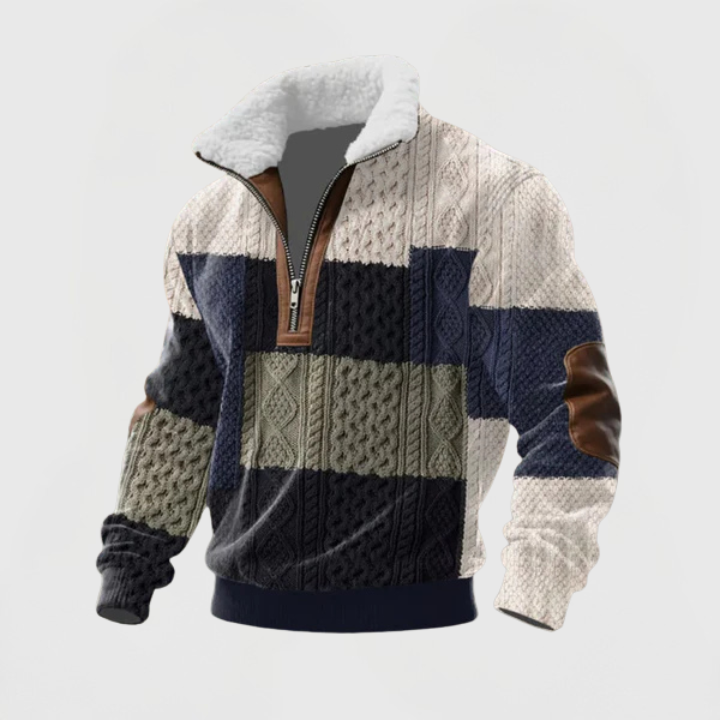 Alvian™ | Pánský svetr-rolák s fleecovou podšívkou