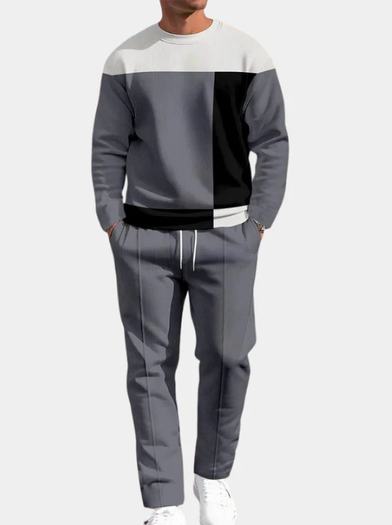 Pánská Souprava – Moderní Kontrastní Styl