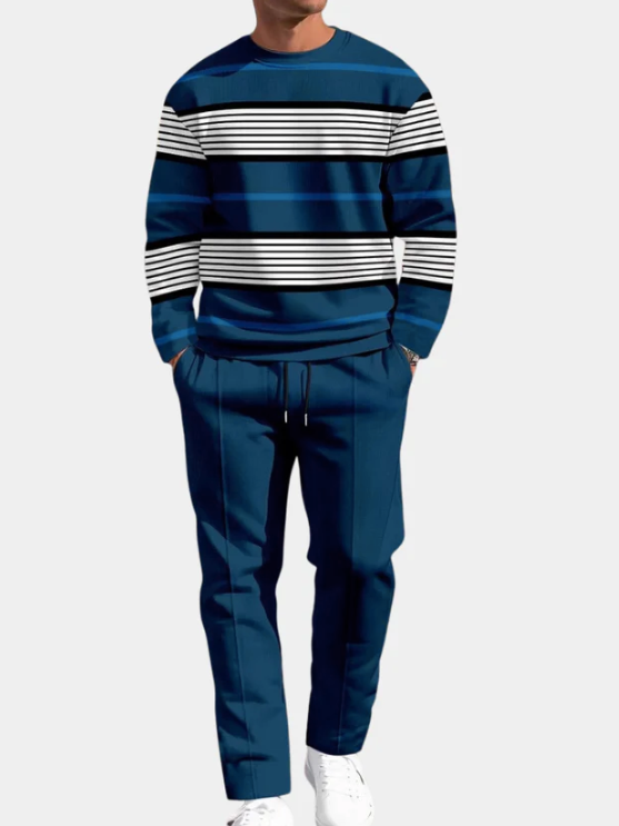 Pánská Souprava – Moderní Kontrastní Styl