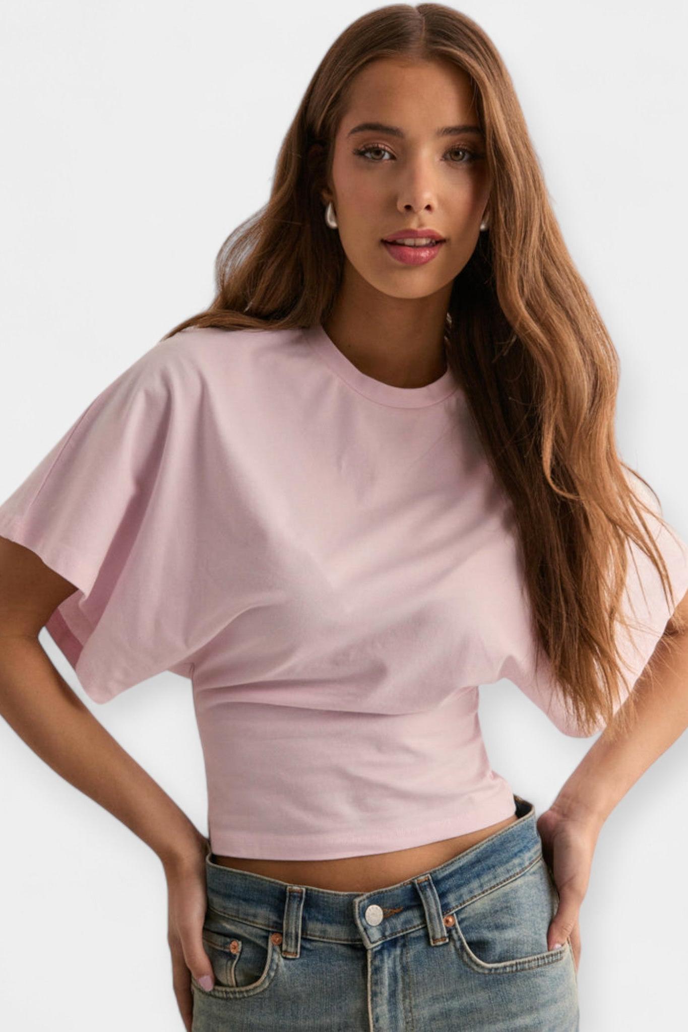 Tričko s pohodlnými širokými rukávy