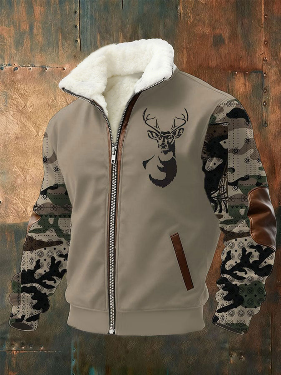 Radek™ | Pánská bunda s vysokým límcem a zipem