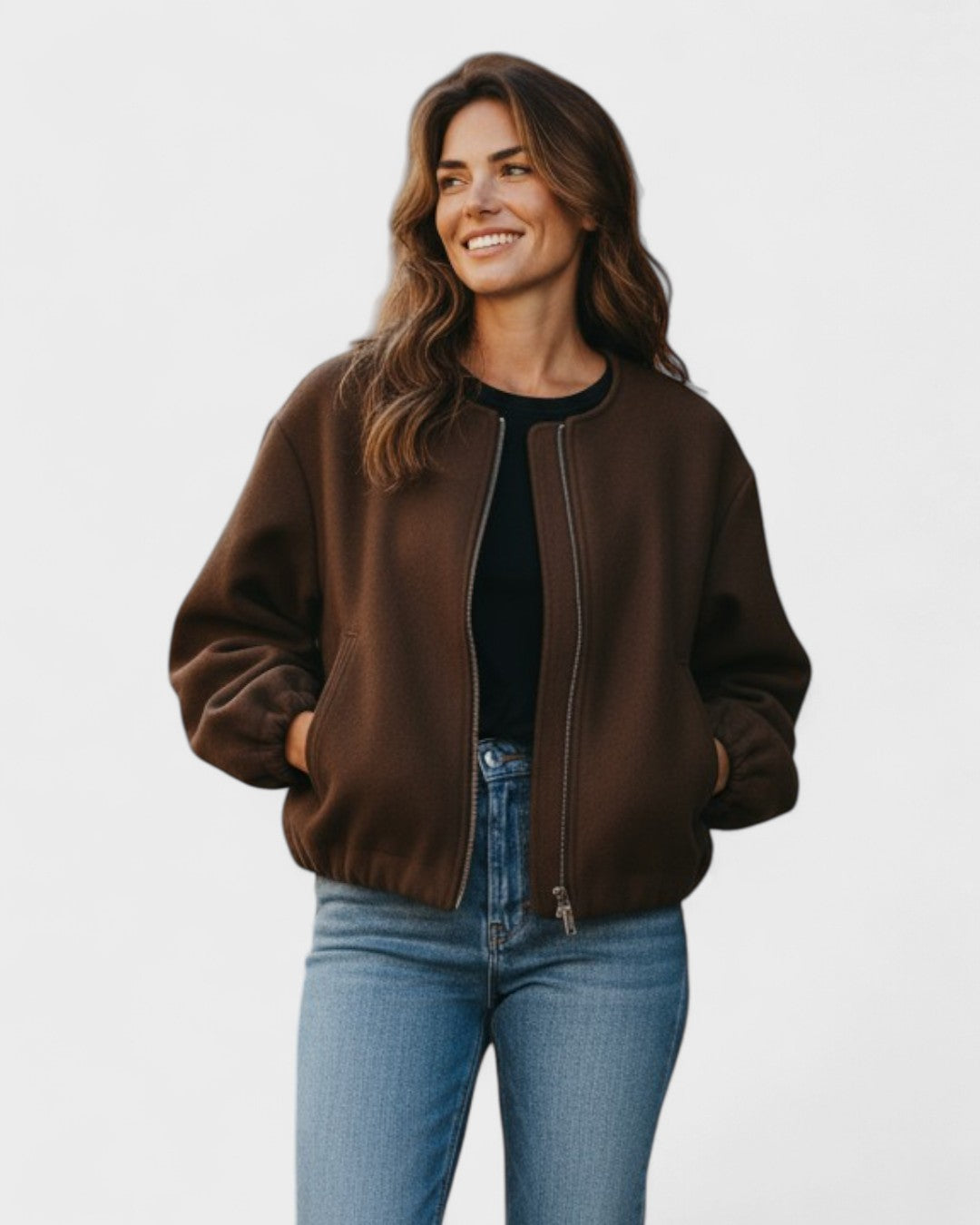 Sára™ | Krátká bomber bunda